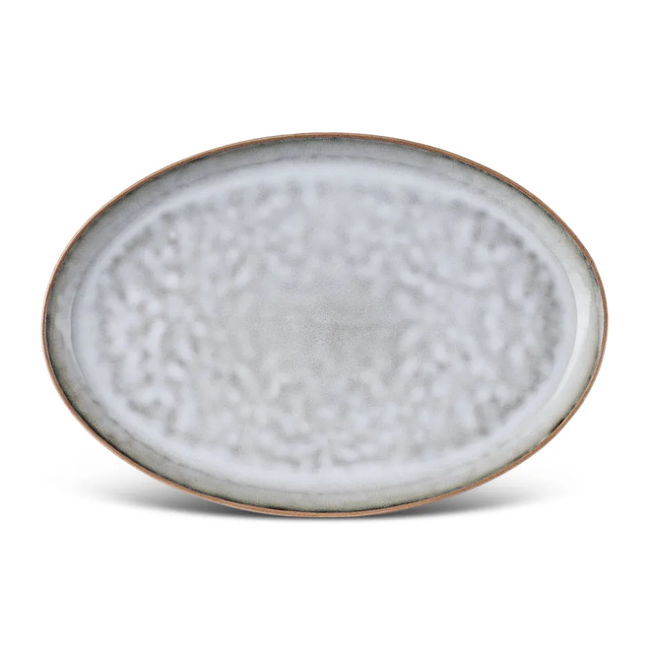 Karaca Dessertteller-Rixton Servierplatte, 35,5 cm, Beige Beıge01