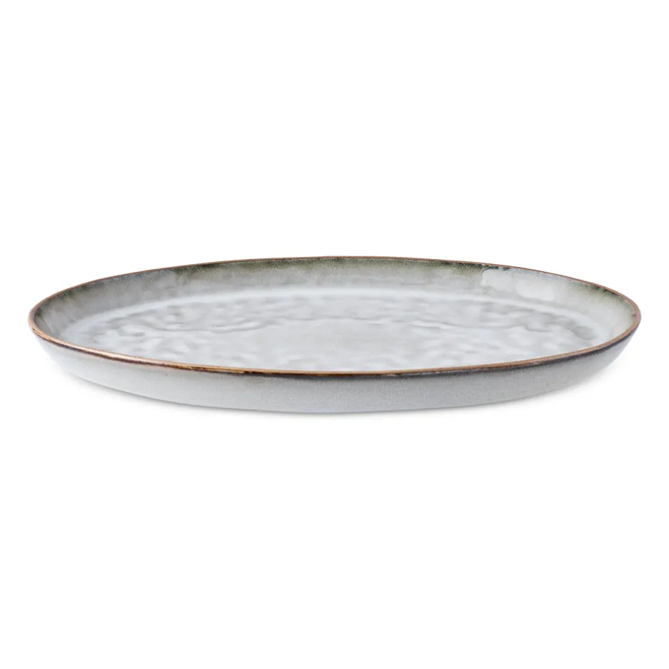 Karaca Dessertteller-Rixton Servierplatte, 35,5 cm, Beige Beıge01