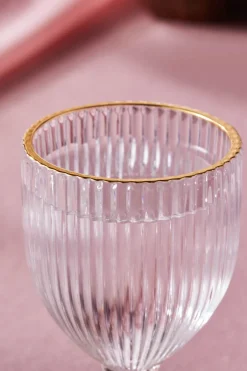Karaca Gläser-Sets-Rocco 6-Teilige Kaffeehausgläser Gold