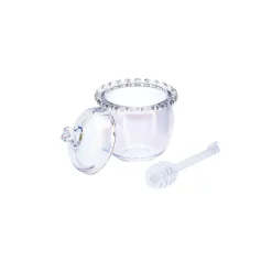 Karaca Frühstücksgeschirr|Einzelprodukte-Rory Honigtopf, 9 cm Glanz