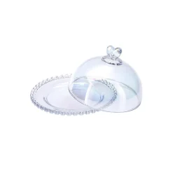 Karaca Tortenplatte Servierteller Set-Rory Kuchenfächer, 19 cm Glanz