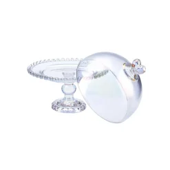 Karaca Tortenplatte Servierteller Set-Rory Steh Kuchenständer, 19 cm Glanz