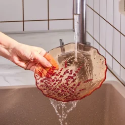 Karaca Kuchenplatte-Rote Lavendel 7-teiliges Kuchenset Kahverengi