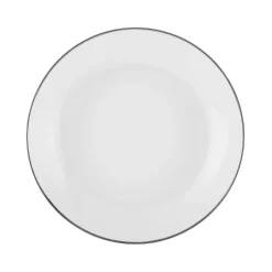 Karaca Tafelservice Für 12 Personen-Rowan für 12 Personen New Generation Bone Geschirrset, 69 Teilig, Platin Platın