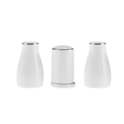 Karaca Tafelservice Für 12 Personen-Rowan für 12 Personen New Generation Bone Geschirrset, 69 Teilig, Platin Platın