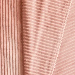 Karaca Decken-Ruby Stripe Wellsoft Doppel Decke, Rosa