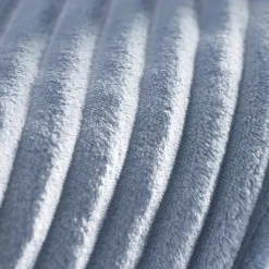 Karaca Decken-Ruby Stripe Wellsoft Einzel Decke, Blau