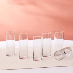 Karaca Gläser-Sets-Saki 195 ml 6-teiliges Erfrischungsgetränk-Gläser-Set Multıcolor