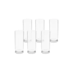 Karaca Gläser-Sets-Saki 195 ml 6-teiliges Erfrischungsgetränk-Gläser-Set Multıcolor