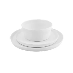 Karaca Tafelservice Für 6 Personen-Salvare New Generation Bone Geshirrset, 6 Personen, 18 Teilig Weıß01