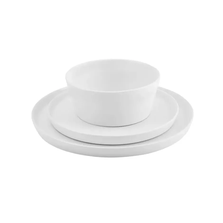 Karaca Tafelservice Für 6 Personen-Salvare New Generation Bone Geshirrset, 6 Personen, 18 Teilig Weıß01