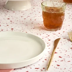 Karaca Kuchenplatte|Frühstücksset Für 6 Personen-Salvare 7-teiliges Serviergeschirr-Set für 6 Personen, weiß Weıß