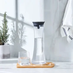 Karaca Karaffe-Sapphire Karaffe Silber 1 Liter Grau02