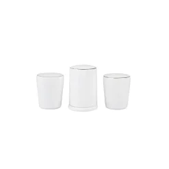 Karaca Tafelservice Für 12 Personen-Satürn Streamline 59-teiliges Tafelservice- Set für 12 Personen Platın