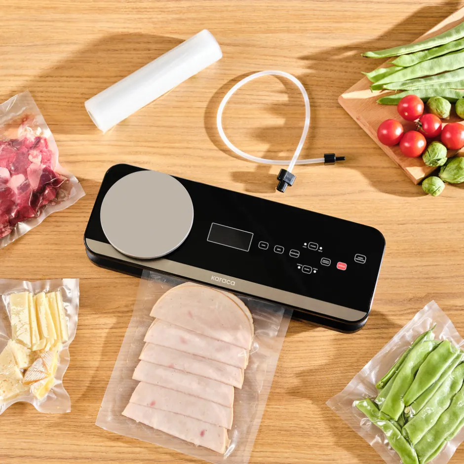 Karaca Backhelfer-Seal and Fresh Waagen-Vakuumiergerät Inox