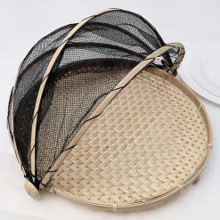 Karaca Backhelfer-Sera Lebensmittel Abdeckhauben-Set 2-teilig Braun Braun01