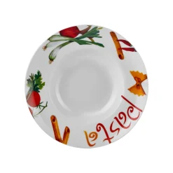 Karaca Kuchenplatte|Tafelservice Für 4 Personen-Sicilia 5 Teiliges 4 Personen Pasta Set Multıfarben