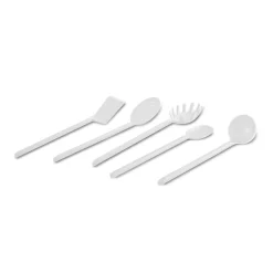Karaca Backhelfer-Simple 5-teiliges Küchenutensilien-Set, Weiß Whıte