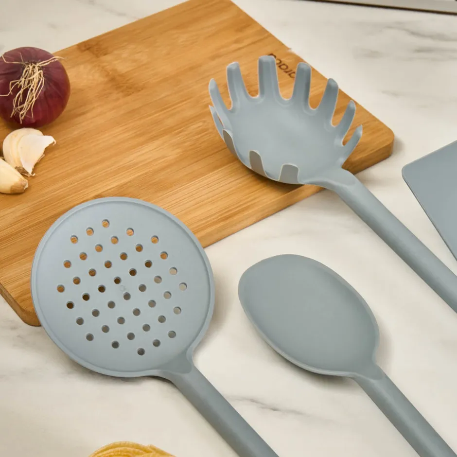 Karaca Backhelfer-Simple 5-teiliges Küchenutensilien-Set, Grau Grey