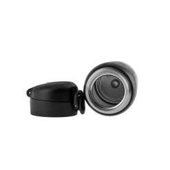 Karaca Thermoskannen-Skyfall Stahl Auslaufsichere Thermoskanne 350 ml Schwarz Schwarz01