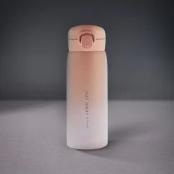 Karaca Thermoskannen-Skyfall Stahl Auslaufsichere Thermoskanne 500 Ml Rosa Pınk01