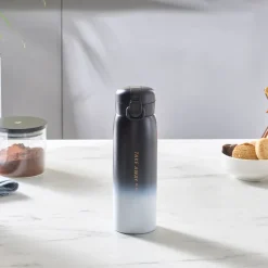 Karaca Thermoskannen-Skyfall Stahl Leakproof Thermos 500 Ml Schwarz Siyah