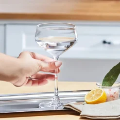 Karaca Gläser-Sets-Sogar 6 Stück Martini Glas 235 ml Klar