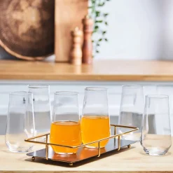 Karaca Gläser-Sets-Sogar 6 Stück Soft Drink Glas 480 ml Klar