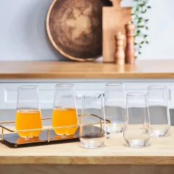Karaca Gläser-Sets-Sogar 6 Stück Soft Drink Glas 480 ml Klar