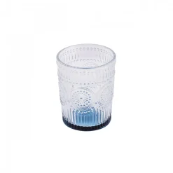 Karaca Wasserglas-Sonnenblume Wasserglas, Blau Blau01