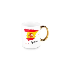 Karaca Mugs & Kaffeebecher-Spanien Tasse, 350 ml Multıfarben