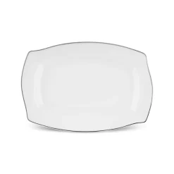 Karaca Tafelservice Für 12 Personen-Square Bone Eterno 53-teiliges 12-Personen Geschirrset Platin Platın