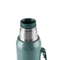 Karaca Thermoskannen-Stansteel Auslaufsicherer Edelstahl-Thermos 1,3 L Grün