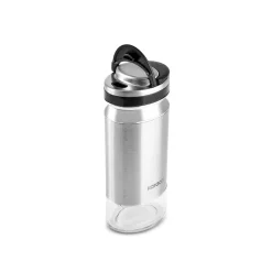 Karaca Gewurzset|Salz Und Pfefferstreuer-Stellum, 6-teiliges Gewürzglas-Set, Inox