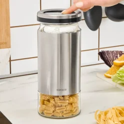 Karaca Salz Und Pfefferstreuer-Stellum, Vorratsglas, 1210ML, Inox
