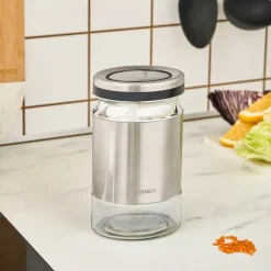 Karaca Salz Und Pfefferstreuer-Stellum, Vorratsglas, 750ML, Inox