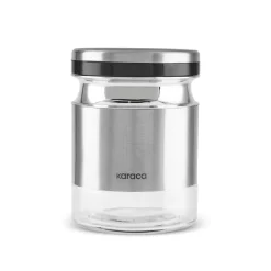 Karaca Salz Und Pfefferstreuer-Stellum, Vorratsglas, 480ML, Inox