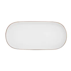 Karaca Tafelservice Für 12 Personen-Stream Bone China Favaro 53-teiliges Tafelservice für 12 Personen, Gold