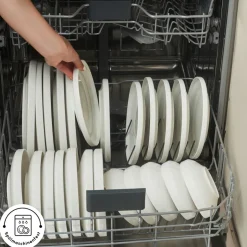 Karaca Tafelservice Für 12 Personen-Stream Bone Sirius 53-Teiliges 12-Personen Tafelservice Weiß