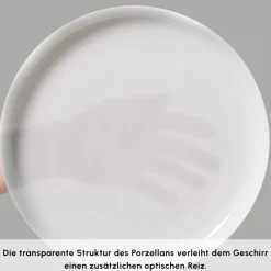 Karaca Frühstücksset Für 6 Personen-Stream Pure Favaro 38-Teiliges 6-Personen Frühstücksset Weıß01