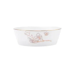 Karaca Tafelservice Für 12 Personen-Streamline Cassini New Generation Bone Dinner Set 59 Teile für 12 Personen Gold