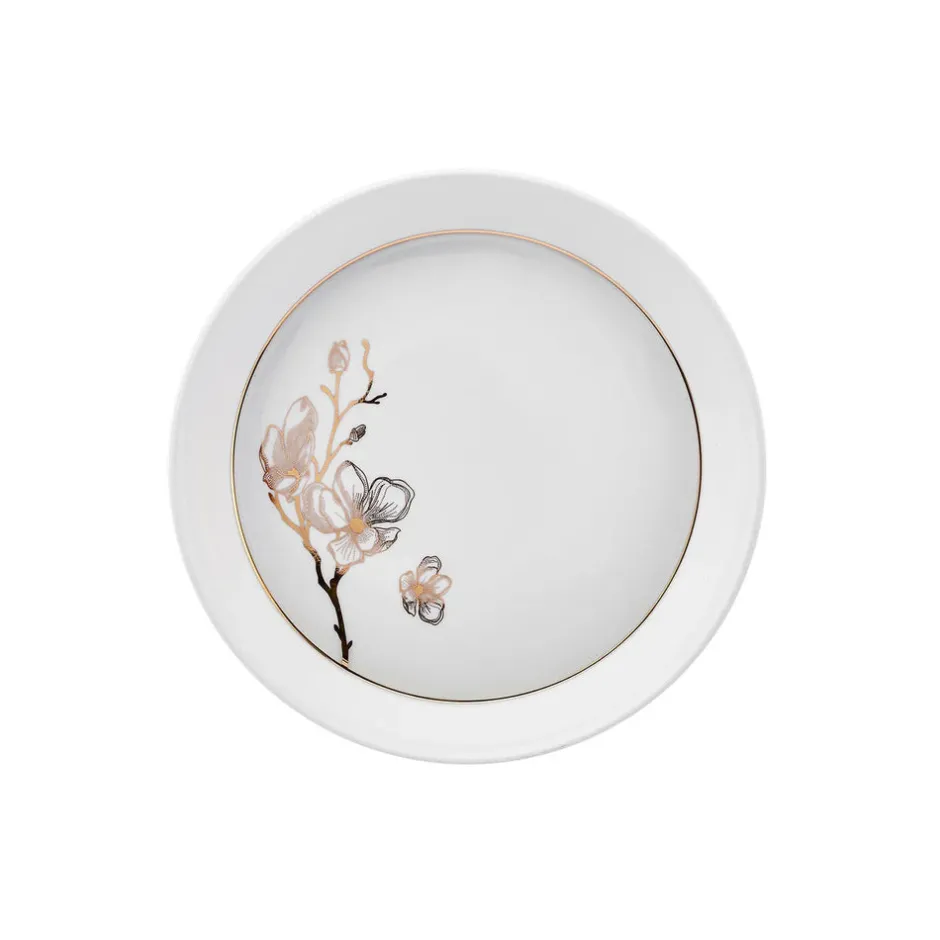 Karaca Tafelservice Für 12 Personen-Streamline Cassini New Generation Bone Dinner Set 59 Teile für 12 Personen Gold