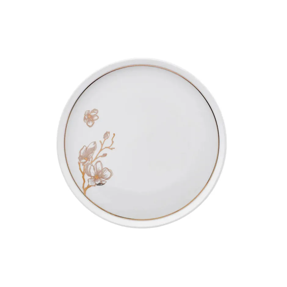Karaca Tafelservice Für 12 Personen-Streamline Cassini New Generation Bone Dinner Set 59 Teile für 12 Personen Gold