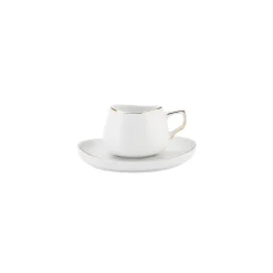 Karaca Frühstücksset Für 6 Personen-Streamline Hole 28 Teilig Frühstücksset und Servierschalen für 6 Personen Gold