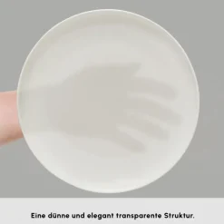 Karaca Tafelservice Für 6 Personen-Streamline Remi 24-teiliges Tafelservice für 6 Personen Beyaz
