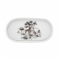 Karaca Tafelservice Für 12 Personen-Streamline Safari New Generation Bone Geschirrset, 59 Teilig, 12 Personen Multıfarben