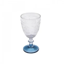 Karaca Weingläser & Kelchglas-Sunflower Kelch, Blau Blau01
