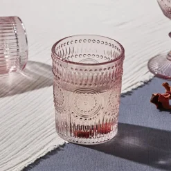 Karaca Wasserglas-Sunflower Wasserglas Rosa Pembe