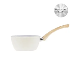 Karaca Keramikpfanne|Milchkännchen-Swiss Crystal 18 Cm Induktions Milchkännchen, Creme Creme01