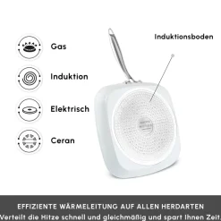 Karaca Swiss Crystal Produkte|Grillpfanne-Swiss Crystal Almond Cream Stielgrill 28 cm Creme01